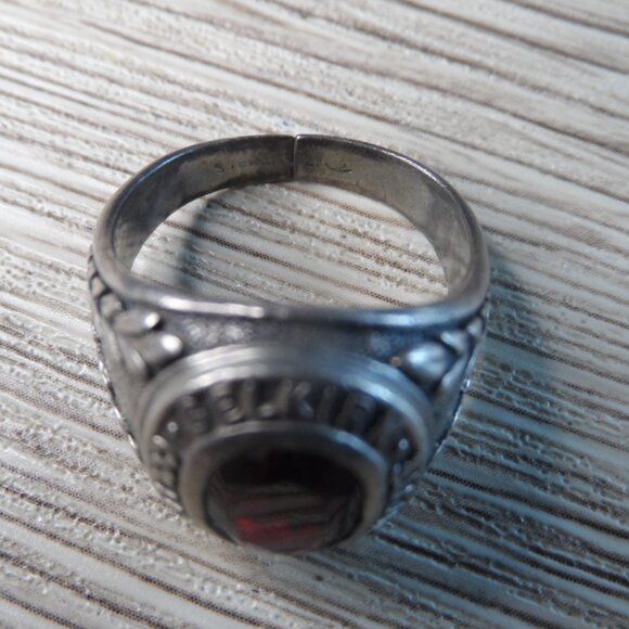 Vintage Selkirk Collegiate Institute Manitoba Ruby Class Ring - Men's Size 9 - Picture 2 of 5